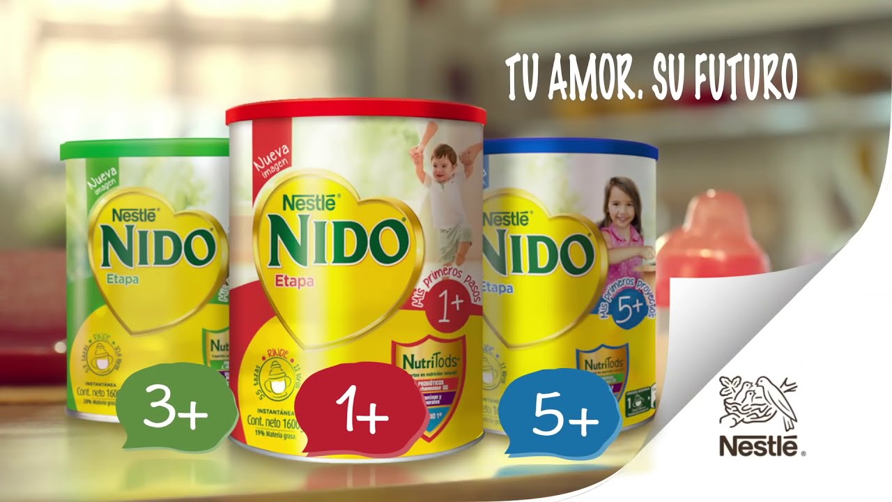 Diferencias entre las leches Nido Etapas